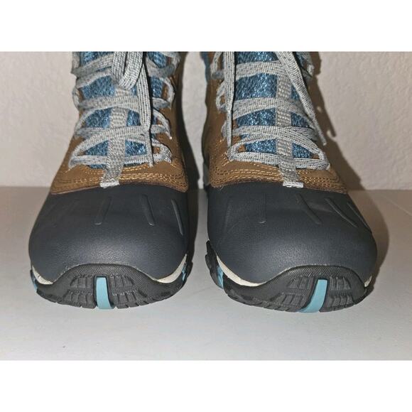 New! Merrell Atmost Mid WTPF Womens Brown Sugar/Ice Boots Sz 7.5 M - Picture 4 of 12